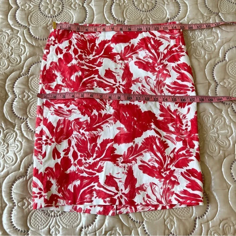 The Limited Dressy Career Floral Print Pencil Skirt Size 4